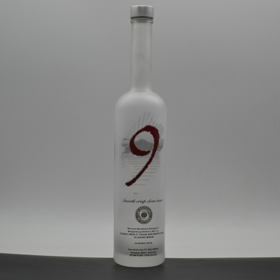 목걸이 재료 유리 주문 인쇄 얼음 스피릿 시로크 보드카 병 700ml 750ml