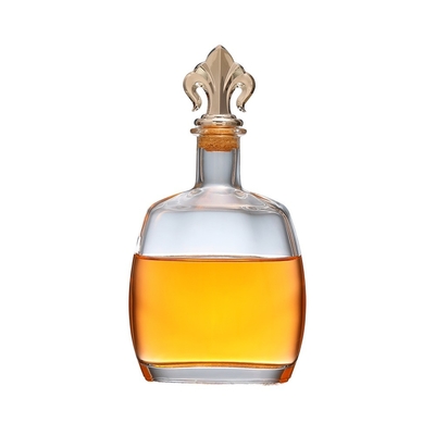 슈퍼 플린트 유리 재료 와인 병 500ml 750ml 정교한 포장