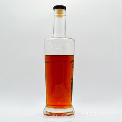 데칼 표면 처리 주문 제작 추가 플린트 위스키 병 500ml 700ml 750ml 및 1L