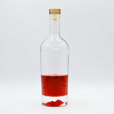 데칼 표면 처리 주문 제작 추가 플린트 위스키 병 500ml 700ml 750ml 및 1L