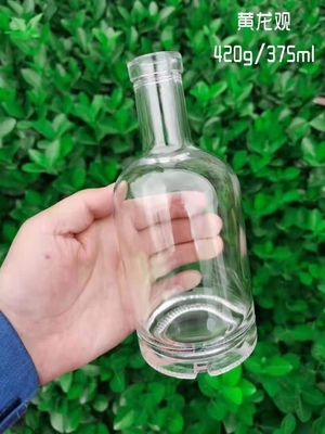 주문 디자인 75cl 위스키 병 0.75l 추가 플린트 코크 보드카 병 무료 샘플