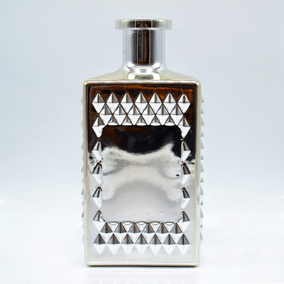 고 OEM / ODM 브랜디 위스키 음주 포장용 1000ml 선명한 유리 병