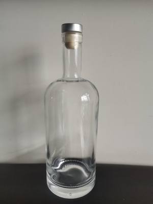 슈퍼 플린트 글래스 70cl 1리터 광 입 유리 병 음주 음료 투명 빈