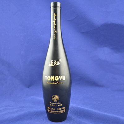 술과 와인을 위한 빈 유리 병 500ml 750ml 1000ml 둥근 모양
