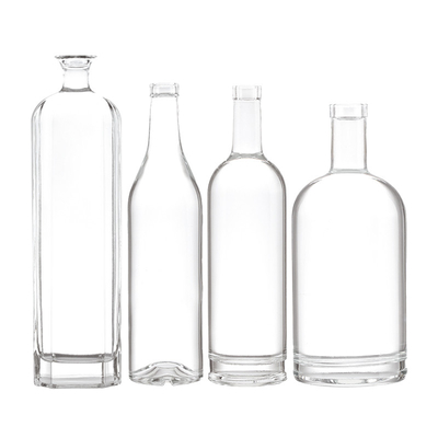 100Ml 375Ml 500Ml 700Ml 750Ml 에너지 음료용 맞춤형 맑은 유리 병