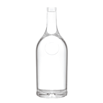 맑은 빈 술 750ml 유리 와인 병 700ml 슈퍼 플린트 유리 재료로 만들어졌습니다
