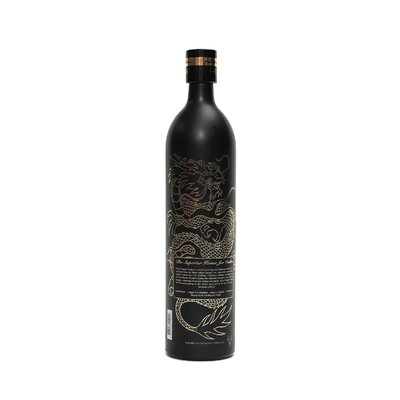 슈퍼 플린트 글래스 주문 750ml 맑은 얼음 빈 유리 보드카 음주 병 모양 와인 병