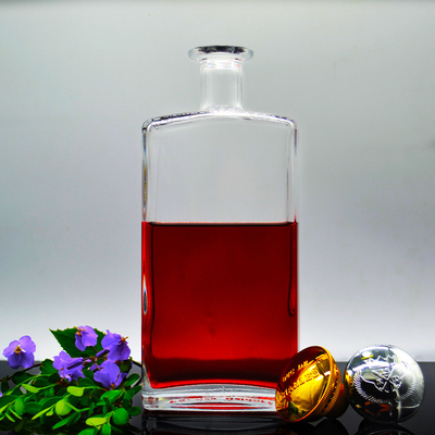 500ml 700ml 75cl 슈퍼 플린트 위스키 유리 병