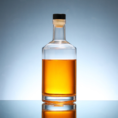 700ml 200ml 500ml 1 리터 유리 뚜?? 보드카 브랜디 병