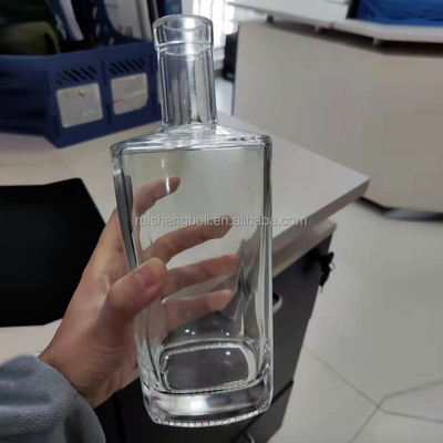 빈 유리 음주 병 500ml 750ml OEM/ODM용 무료 샘플 허용