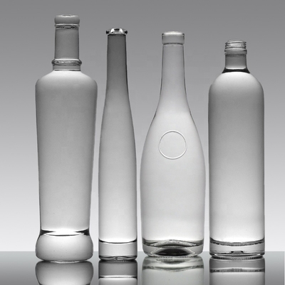 750ml 유리 실린더 위스키 보드카 병 700ml 500ml 와인 글래스 음료용 얼음