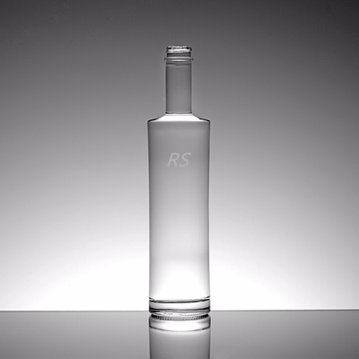 다른 깊은 공정 얼음 높은 플린트 유리 재료 브랜디 유리 병 750ml/1000ml/1L