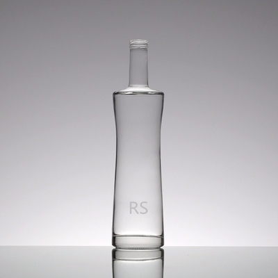 다른 깊은 공정 얼음 높은 플린트 유리 재료 브랜디 유리 병 750ml/1000ml/1L