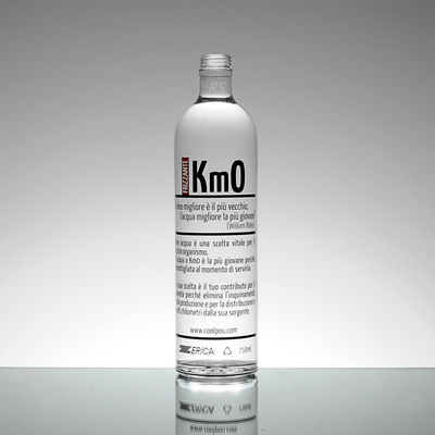알코올 밀폐를 위한 750ml 선명한 유리 병
