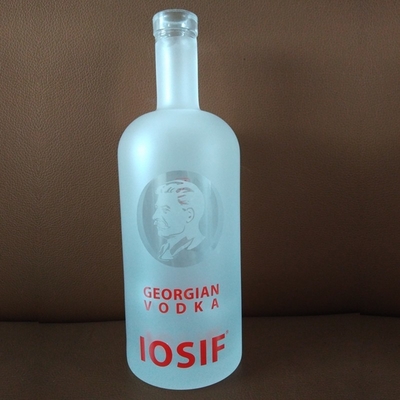 유리체 비어있는 실린더 스피릿 750ml 위스키 보드카 술 병 얼음 700ml 500ml