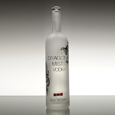 유리체 비어있는 실린더 스피릿 750ml 위스키 보드카 술 병 얼음 700ml 500ml