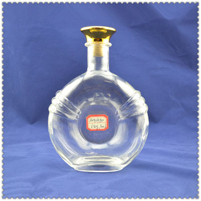 산업용 슈퍼 플린트 유리 재료 500ml XO 병 음료 술 와인 위스키