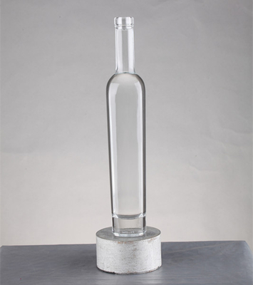 산업용 음료 250ml 500ml 750ml 플래트 위스키 병 나사 뚜?? 이 있는 유리
