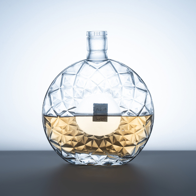 700ml 화이트 위스키 디칸터 보드카 미네랄 750ml 스피릿 글래스 술 병 코크 봉쇄