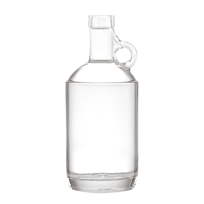 올리브 오일 판매용 375ml 슈퍼 플린트 글래스 크리스탈 화이트 샴페인 병