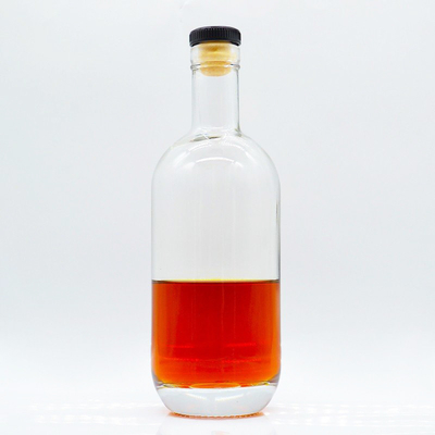 슈퍼 플린트 700ml 맑은 빈 술 유리 병 FOB 기간 T / T 지불 기간 패키지