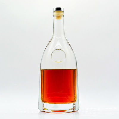 1000ml 750ml 700ml 500ml 유리 병을 주문하여 음료수 보드카 진 위스키 CE 표준