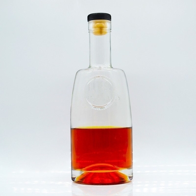 슈퍼 플린트 700ml 맑은 빈 술 유리 병 FOB 기간 T / T 지불 기간 패키지