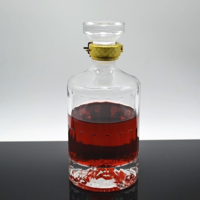 허용되는 OEM/ODM 750ml 맑은 유리 와인 병 슈퍼 플린트 유리 재료