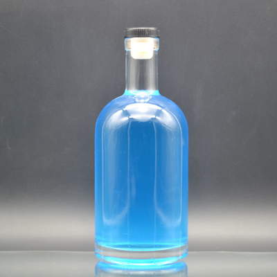 허용되는 OEM/ODM 750ml 맑은 유리 와인 병 슈퍼 플린트 유리 재료
