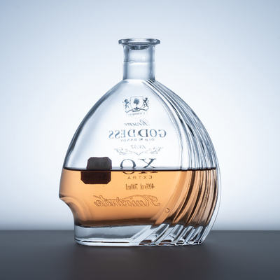 1 리터 위스키 유리 보드카 병 빈 스피릿 병 375ml 500ml 750ml 코크 뚜??
