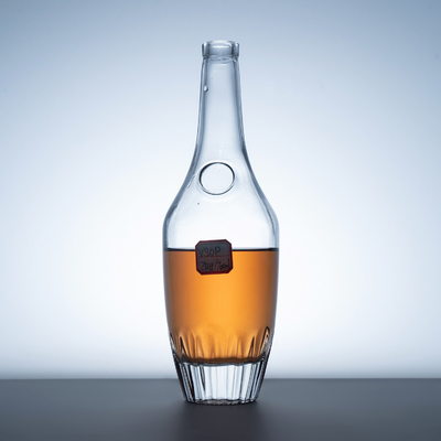 1 리터 위스키 유리 보드카 병 빈 스피릿 병 375ml 500ml 750ml 코크 뚜??