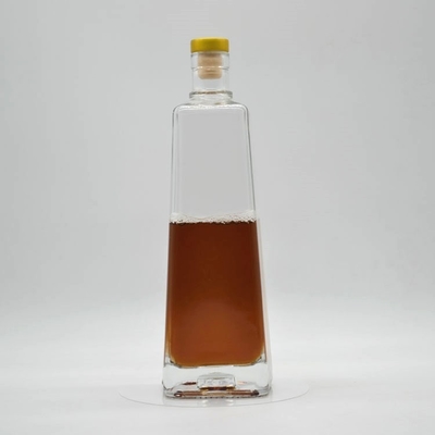 기본 판매 750ml 유리 위스키 병 스크린 프린팅 표면 취급