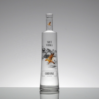 슈퍼 플린트 글래스 하이 클래스 200ml 350ml 500ml 750ml 1L 럼 보드카 브랜디 술 병