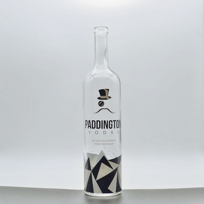 빈 유리 병 700ml 750ml 500ml 올리브 오일 알코올 술 슈퍼 플린트 유리