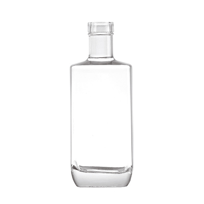 500ml 700ml 750ml 광물용 물용 슈퍼 플린트 유리 재료의 광물용 물용 물 500ml 750ml 광장용 보드카 병