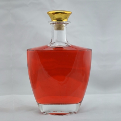 750ml 광장 브랜디 XO 플린트 리코어 250ml 병 냉동 럼 375ml 샴페인 유리 실린더 병 코크
