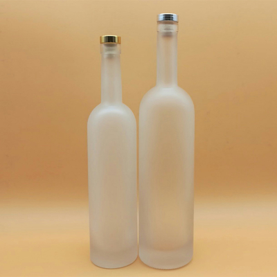 750ml 광장 브랜디 XO 플린트 리코어 250ml 병 냉동 럼 375ml 샴페인 유리 실린더 병 코크
