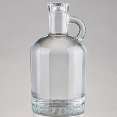 750ml 광장 브랜디 XO 플린트 리코어 250ml 병 냉동 럼 375ml 샴페인 유리 실린더 병 코크