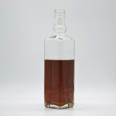 주문형 올리브 오일 리커와 500ml 진 스피릿용 75cl 슈퍼 플린트 유리 코크 병