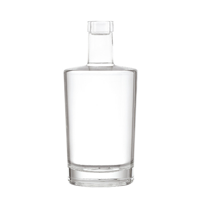목재 코크 밀폐 유형 럼 테킬라 보드카 브랜디 오일용 500ml 넓은 유리 병