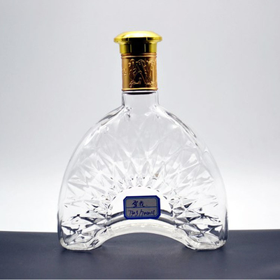 50cl 700ml 1 리터 빈 유리 병 술 럼 위스키 보드카 샴페인 및 브랜디