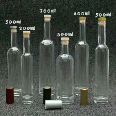 350ml 375ml 500ml 슈퍼 플린트 올리브 오일 음료 산업용 알코올 유리 병