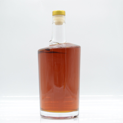 700ml 500ml 2 리터 용량 슈퍼 플린트 유리 병 얼음 와인 볼드카 위스키