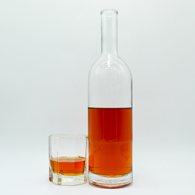 500ml 700ml 750ml 비어있는 위스키 럼 브랜디 음료 유리 술 병 와인