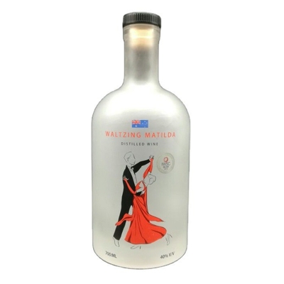 OEM 로고 디칼 1000ml 750ml 500ml 음주 병 코크 톱 뚜?? 이 있는 보드카 유리 병