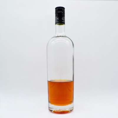 500ml 1000ml 1리터 마트 흑백 맞춤형 알코올 진 병