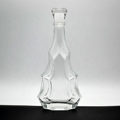 500ml 1000ml 1리터 마트 흑백 맞춤형 알코올 진 병