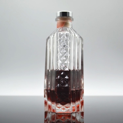 위스키 700ml 블랙 알코올 UV 샴페인 병 얼어붙은 롤러 빈 병 500ml 1000ml