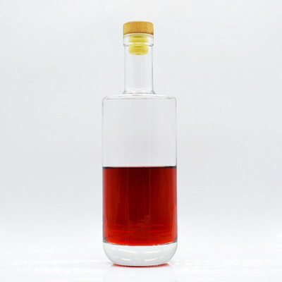 위스키 700ml 블랙 알코올 UV 샴페인 병 얼어붙은 롤러 빈 병 500ml 1000ml