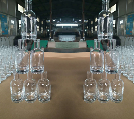 200ml 375ml 500ml 750ml 슈퍼 플린트 유리 와인 술 병 코크 밀폐 유형